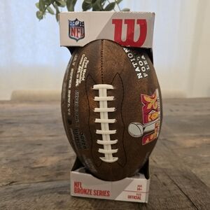 WILSON SUPER BOWL LIX BRONZE SERIES FOOTBALL